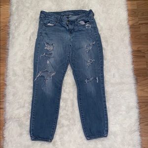 American Eagle denim ripped jeans